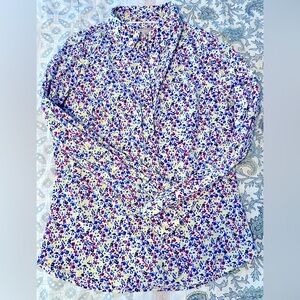 Button down shirt, stretchy